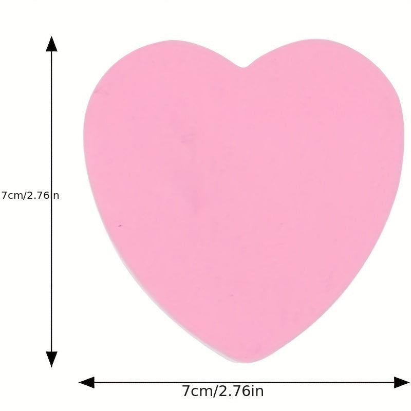 400 notas adhesivas, papel adhesivo, nota adhesiva multicolor en forma de corazón, lindo autoadhesivo y extraíble, adecuado para oficina, escuela (100 hojas\u002Flibro)