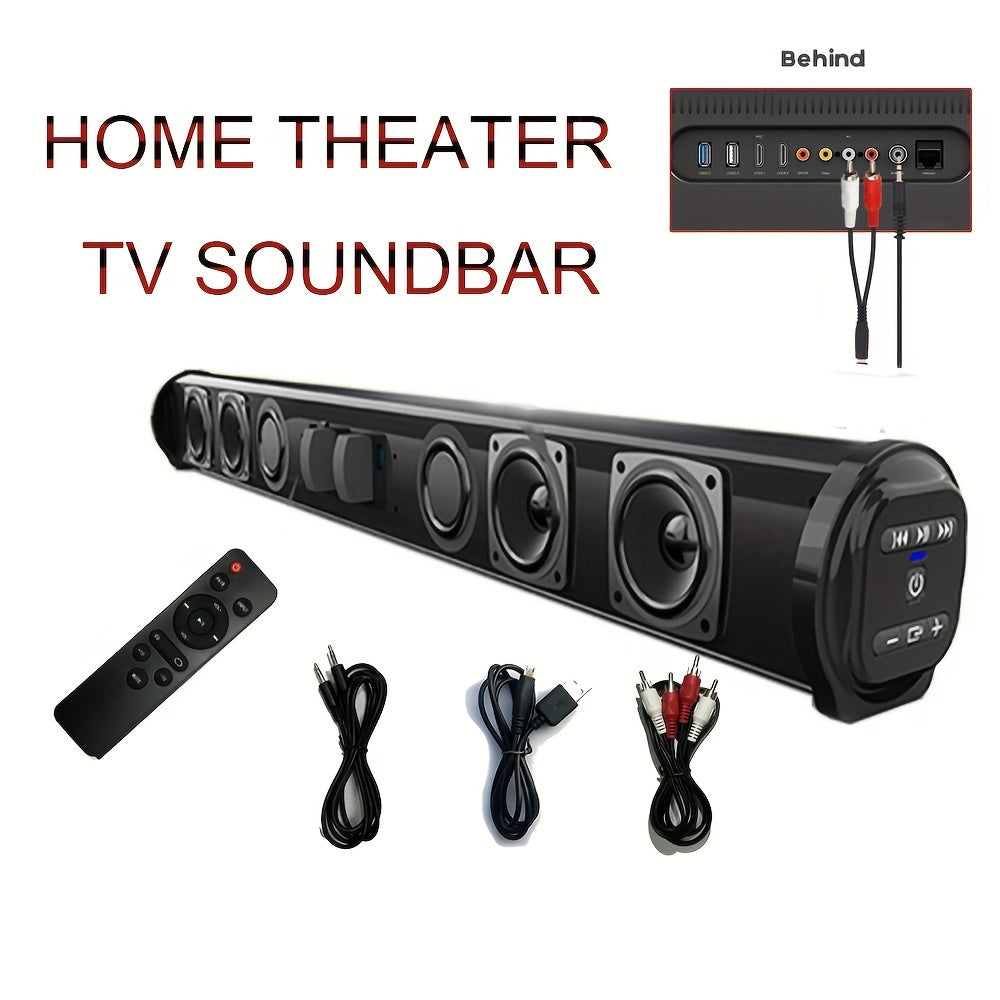 Wireless Speaker Sound Box Soundbar Speakers For PC TV Subwoofer Music Center Boombox With Fm TF USB AUX RCA Soundbar