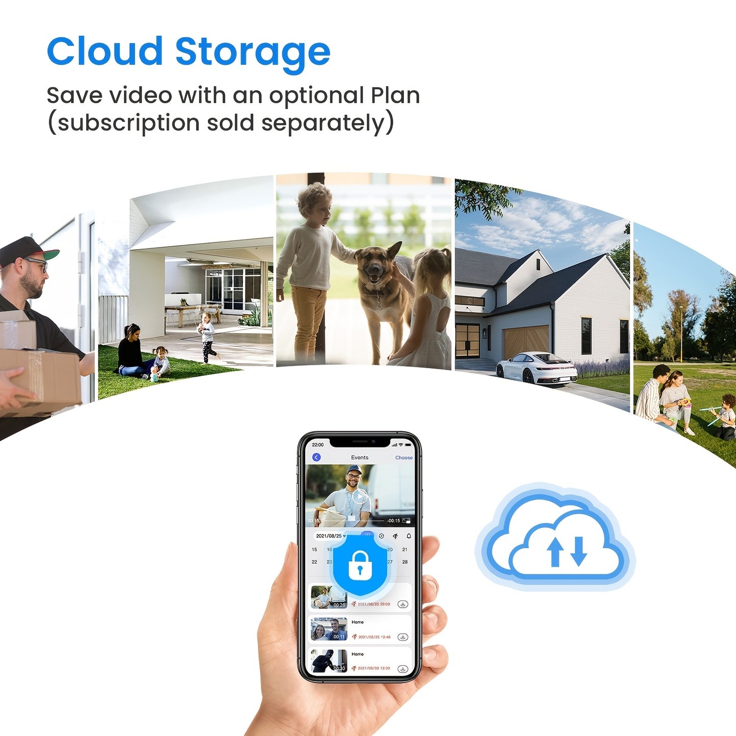 Smart Video Doorbell Camera, Wireless Camera Doorbell With Human Detection, Cloud Storage, HD Live Image, 2-Way Audio, Night Vision, Weather Resistance, 2.4GHz WiFi Only, Battery Powered Door Camera For Home Security System, IP Outdoor Camera Doorbell