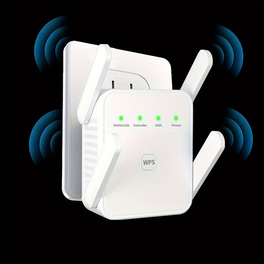 2023 Newest WiFi Extender\u002FRepeater, Covers Up To 9860 Sq.ft And 60 Devices, Internet Booster - With Ethernet Port, Quick Setup, Home Wireless Signal Booster