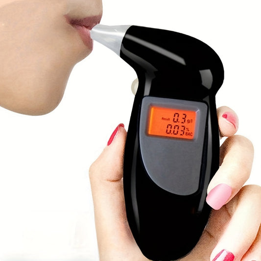 digital alcohol tester breath alcohol tester breathalyzer breathalyser alcohol breath tester(Shipped without battery)