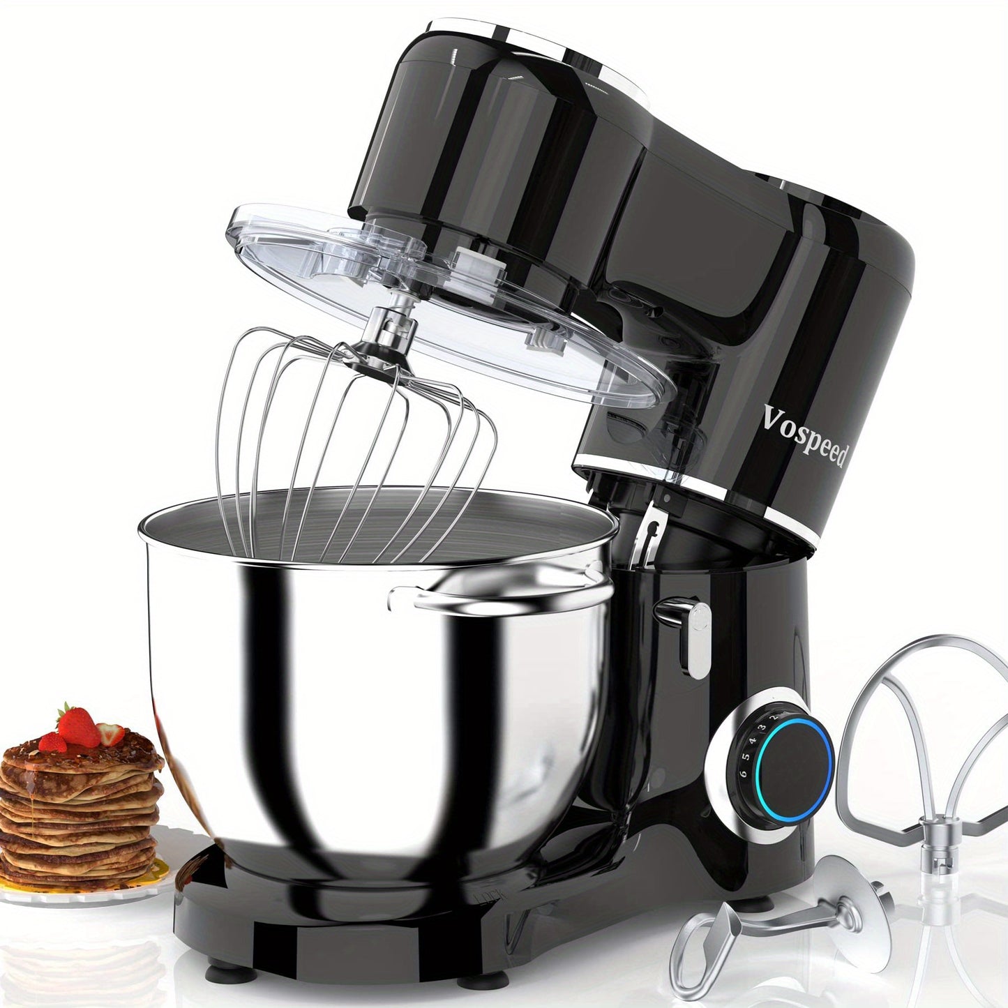 American Standard Kitchen Mixer: Bake Delicious Cakes & Biscuit with 1pc Vertical Mixer, Dough Hook, Splash Guard & Mixing Bowl!