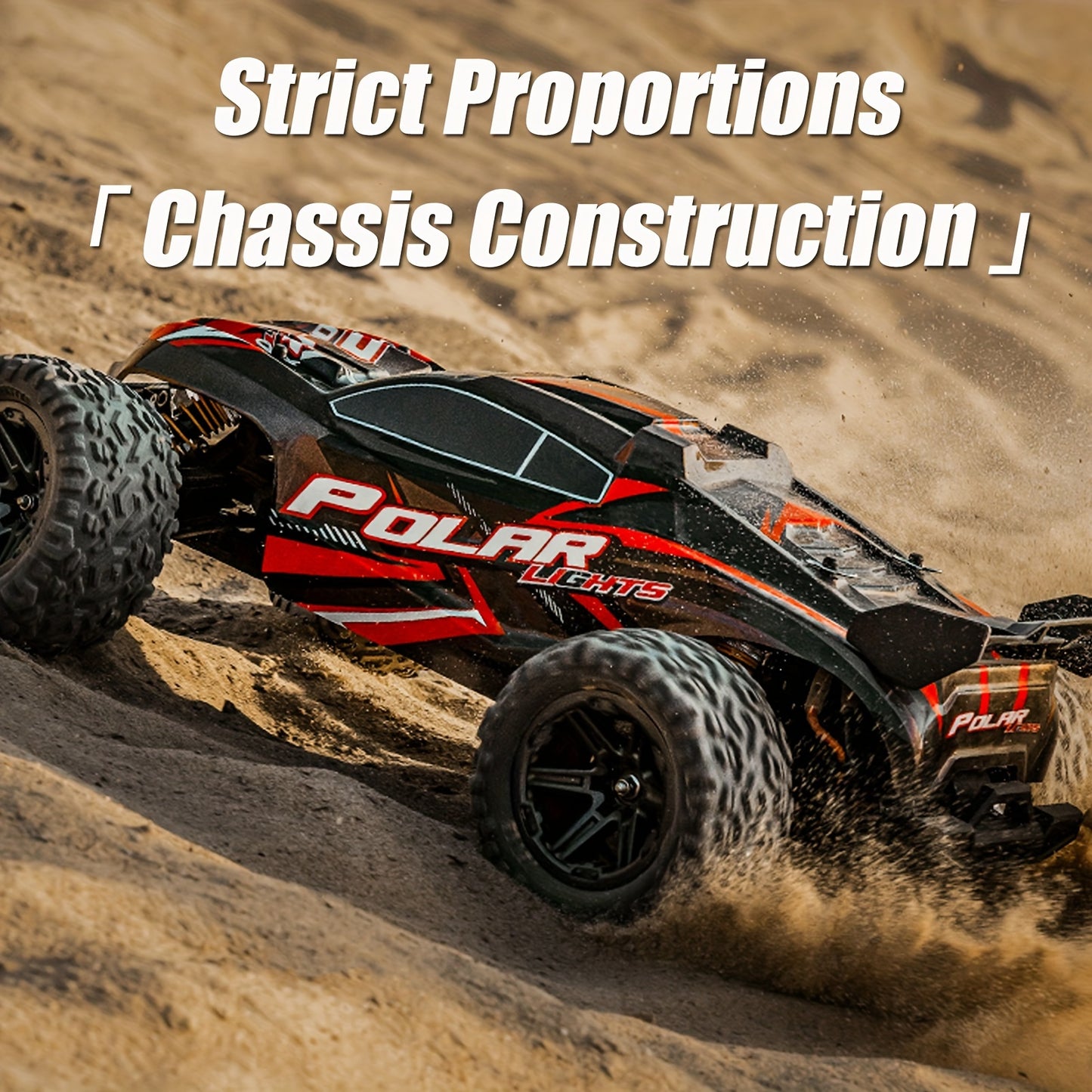 Großes Offroad-Drift-RC-Auto mit unabhängiger Stoßdämpfer, starker Motor, Hochgeschwindigkeits-Lauf, alle verfügbaren Terrains, Weihnachts geschenke, Geburtstags geschenke