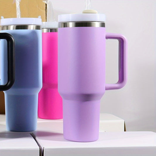6pcs 304 Stainless Steel Double Layer Insulated Large Capacity Car Cups, Suitable For Outdoor Camping, Picnic, And Travel, Christmas Gifts
