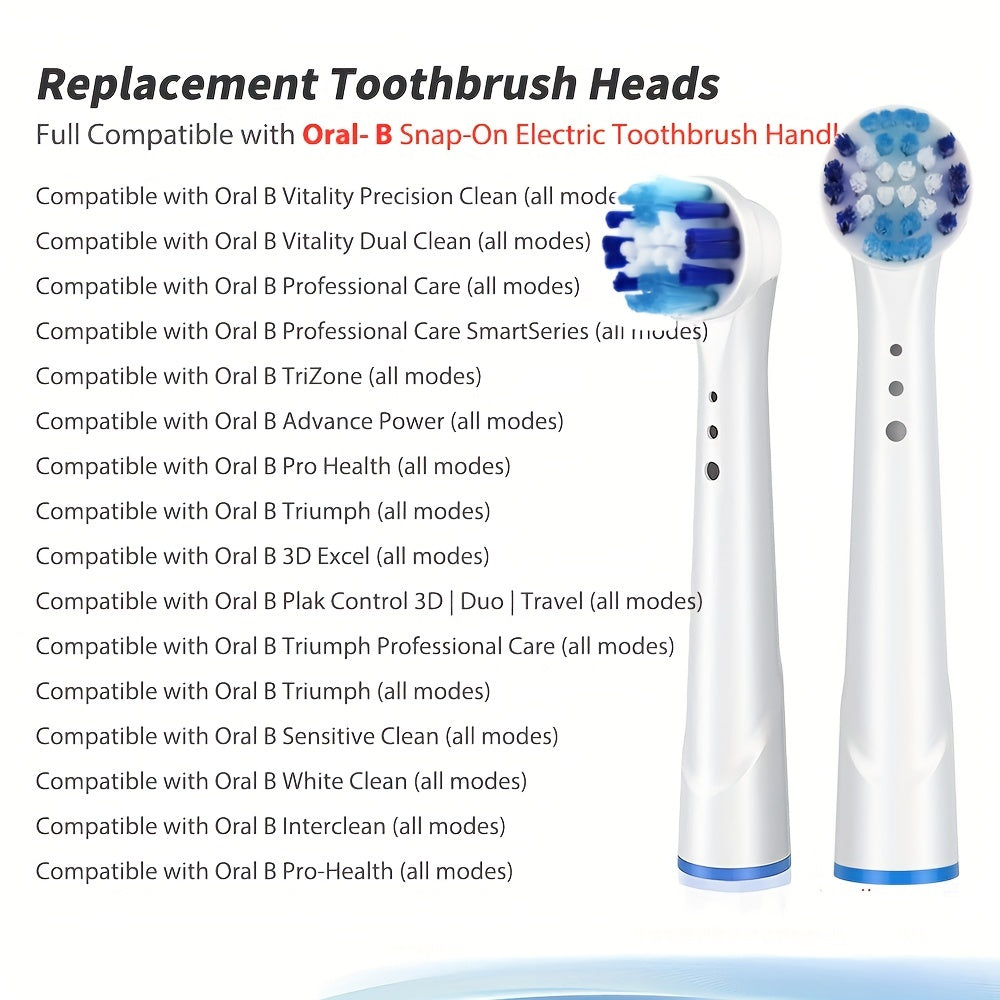 Upgrade Your Oral-B Electric Toothbrush With 8pcs Heads!