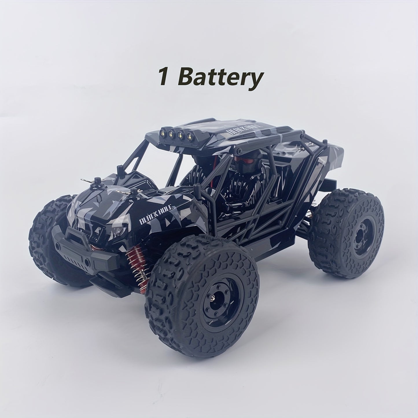 Coches RC todo terreno, 80KM \ u002FH de alta velocidad, Vehículo impermeable 4WD a escala completa, Drifting \ u002F Racing \ u002F Coche de escalada, 30 minutos de tiempo de juego, diseño de choque de camuflaje, los mejores regalos de Halloween y Navida