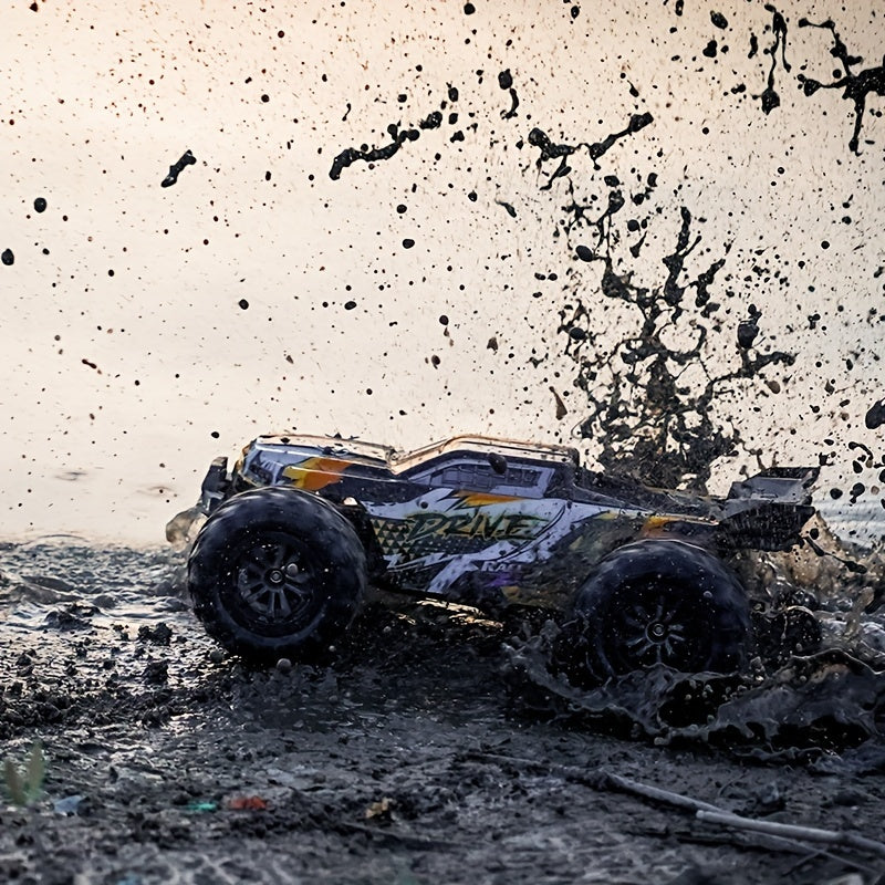 Brushless 4WD Car .1:16 Fast RC Car With High-Speed Remote Control .All Terrain Off-Road Truck Hobby Car Toy .Gift For Birthday, Halloween, And Christmas