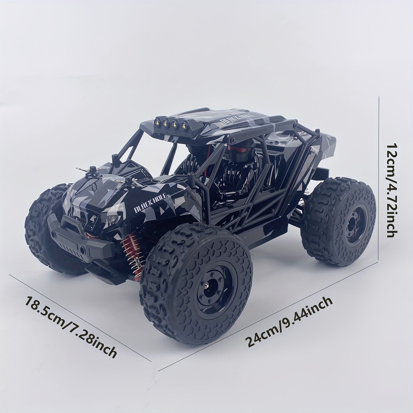 All Terrain Off-Road RC Cars, 80KM\u002FH High Speed, Full Scale 4WD Waterproof Vehicle, Drifting \u002F Racing \u002F Climbing Car, 30 Minutes Play Time, Camouflage Clash Design, Best Halloween and Christmas Gifts