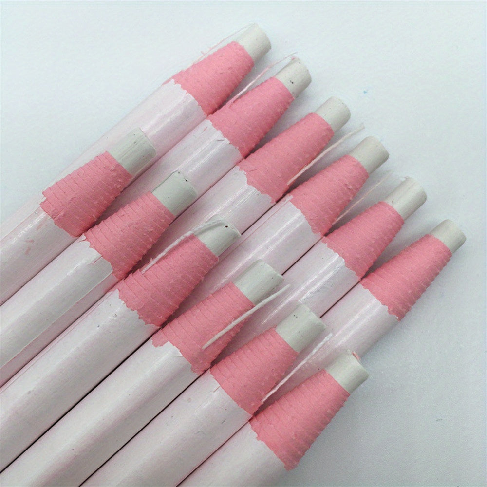 12pcs Sewing Mark Chalk Pencil Tailor's Marking And Tracing Tools Free Cutting Chalk Sewing Fabric Pencil