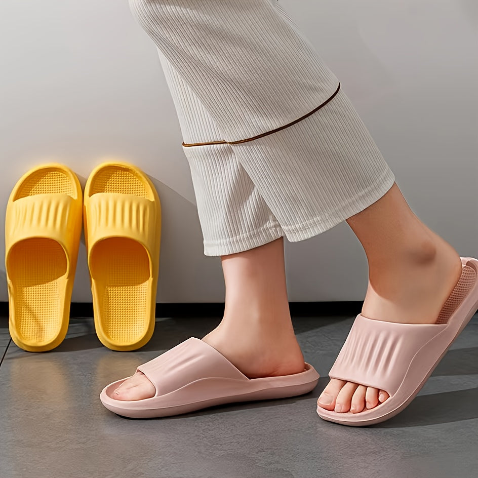 Women's Lightweight EVA Slides, Non Slip Bathroom Slippers, Women's Footwear