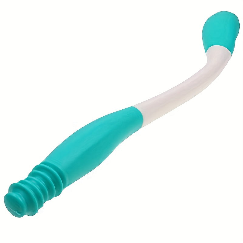 Ergonomically Designed Long-Distance Scrubber Stick - Non-Slip, Comfortable Wipe for Elderly, Maternity & Disabled Aid!