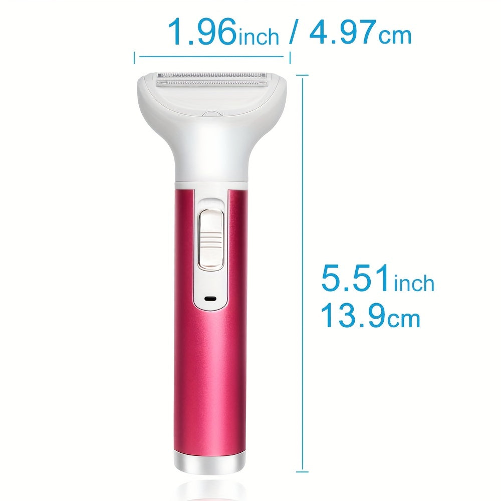 5in1 Women Shaver Electric Epilator Facial Hair Removal Armpit Hair Leg Hair Arm Hair Pubic Hair Bikini Hair Nose Hair Trimmer Eyebrow Hair Trimmer Painless