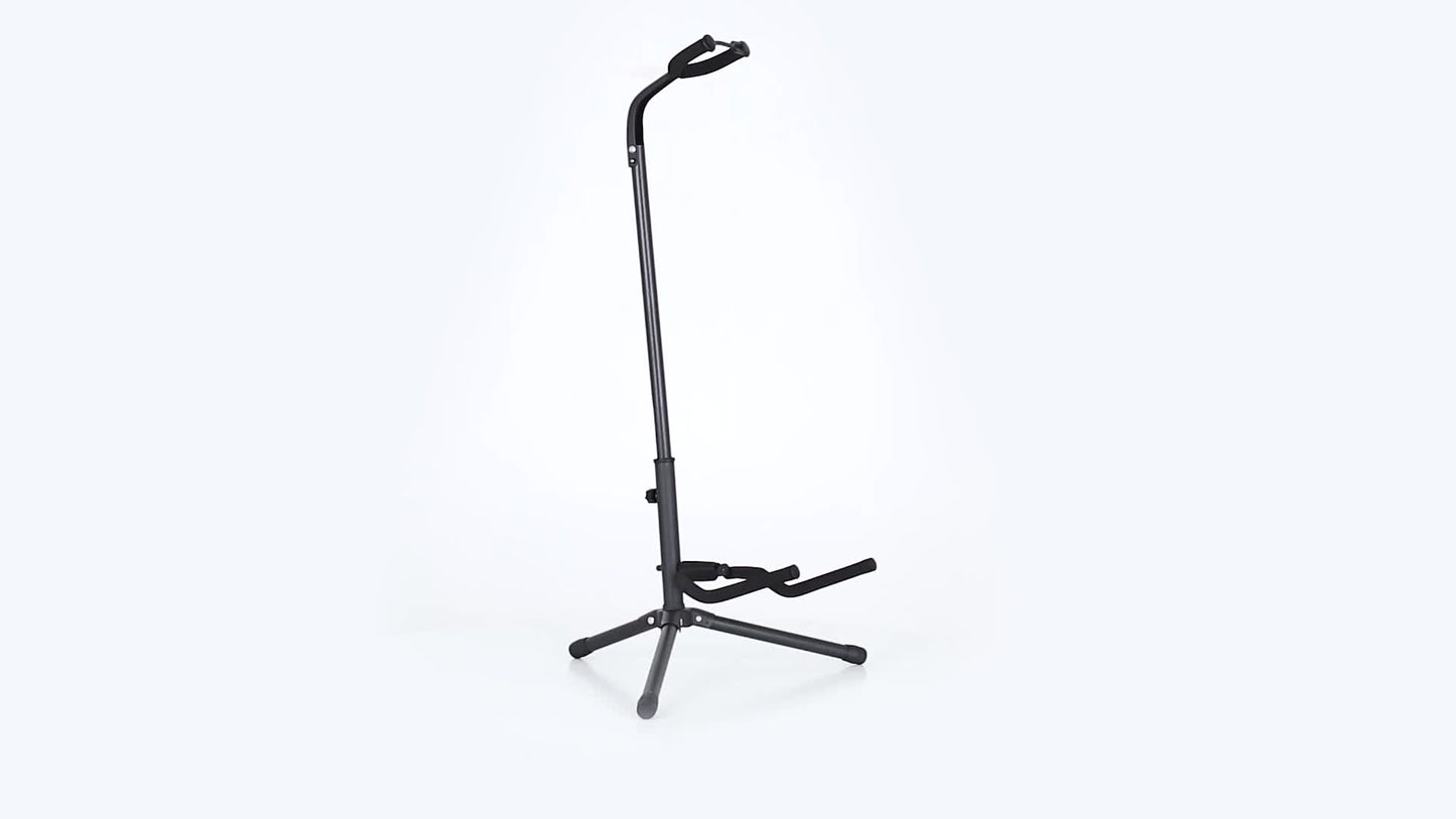 Robust Guitar Holder, Foldable And Adjustable Guitar Stand