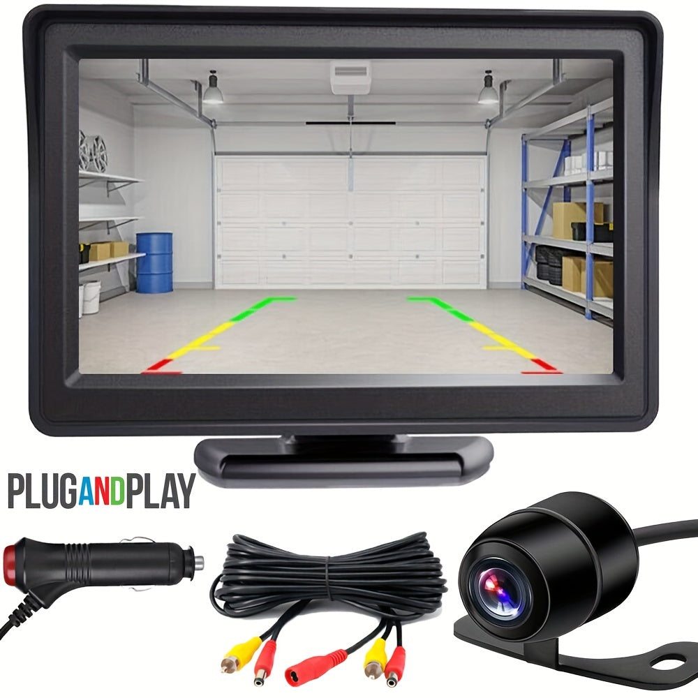 Upgrade Your Car With A Waterproof HD Reversing Camera & 4.3 Display