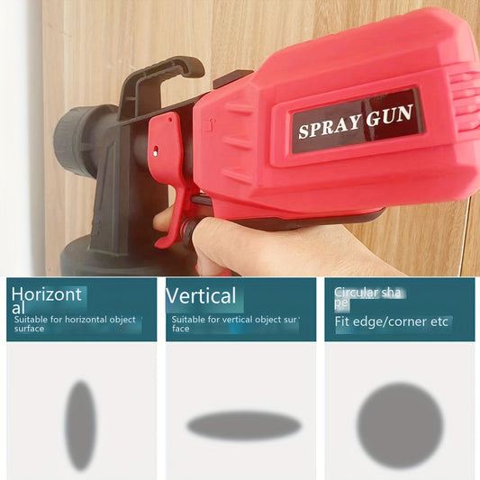 1pc 550W Corded Electric Spray Gun, Disinfectant Spray Gun, Paint Spray Gun, Portable Latex Paint Spray Gun, Home Improvement Power Tool