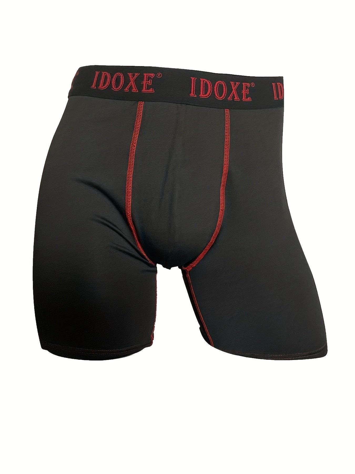 Pantalones cortos largos del boxeador de los hombres 10pcs, anti-desgaste respirable cómodo secado rápido sudor-absorción elástico deportes boxeador bragas, ropa interior de los hombres