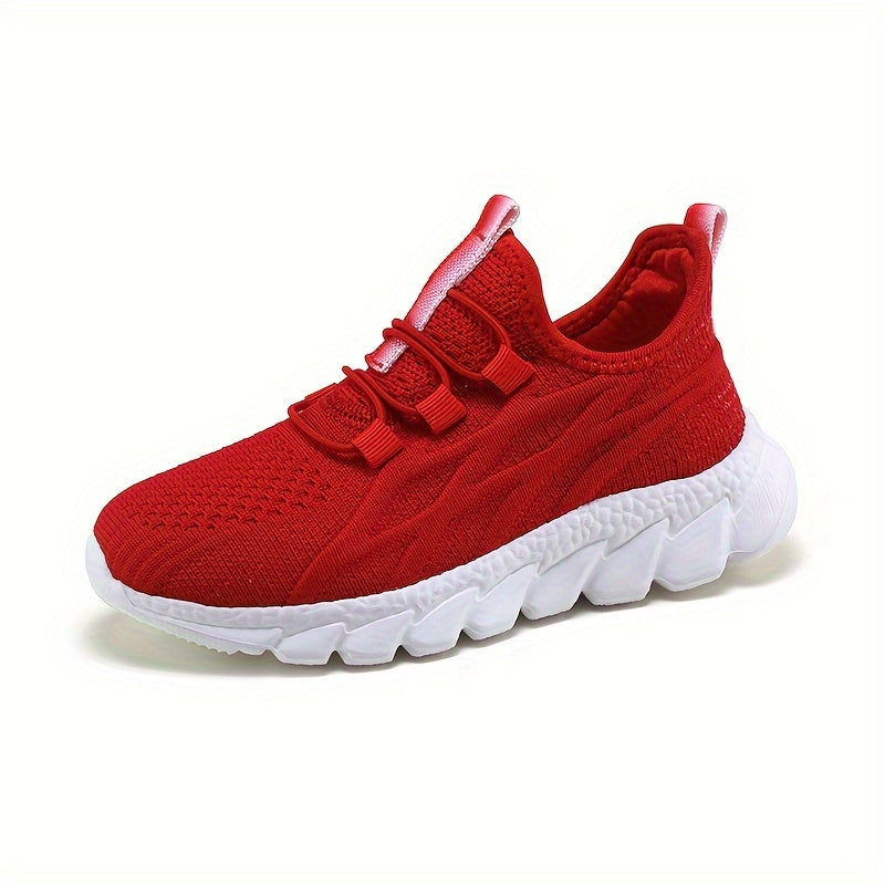 Kids Boys Trendy Breathable Lightweight Shoes Outdoor Comfortable Low Top Slip On Walking Sneakers, Casual Shoes For Fall And Spring