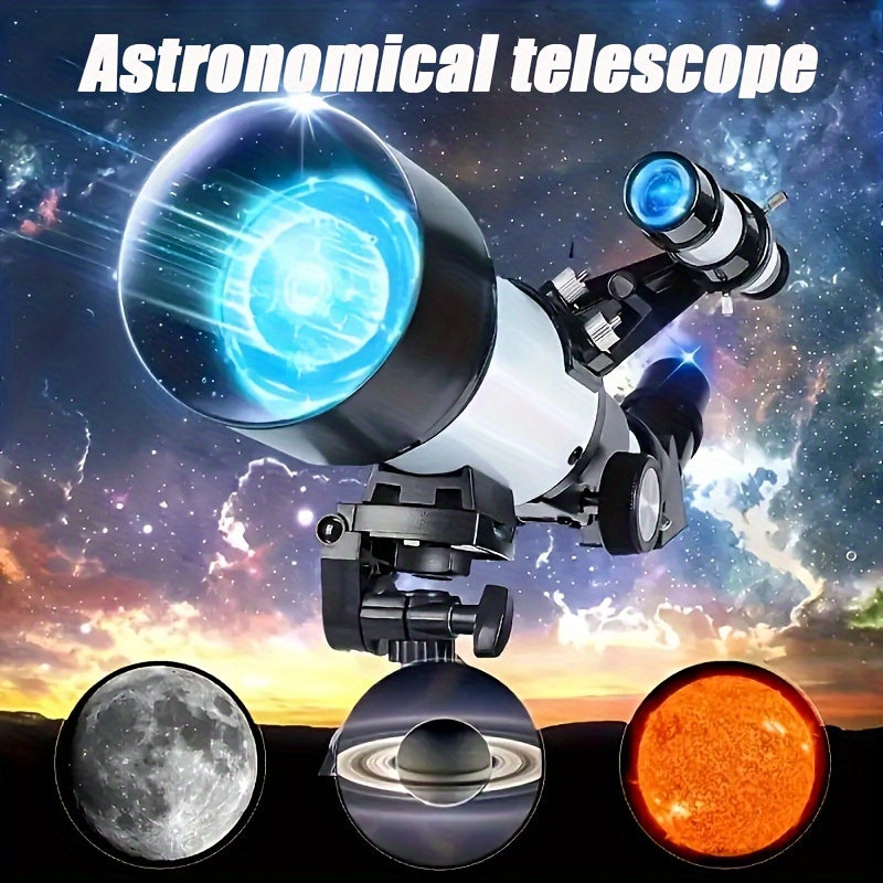 Professional High-power High-definition Large-diameter Astronomical Telescope Multi-layer Coating 250 Times Magnification Multi-layer Coating For Both Heaven And Earth Use 70MM Large Diameter