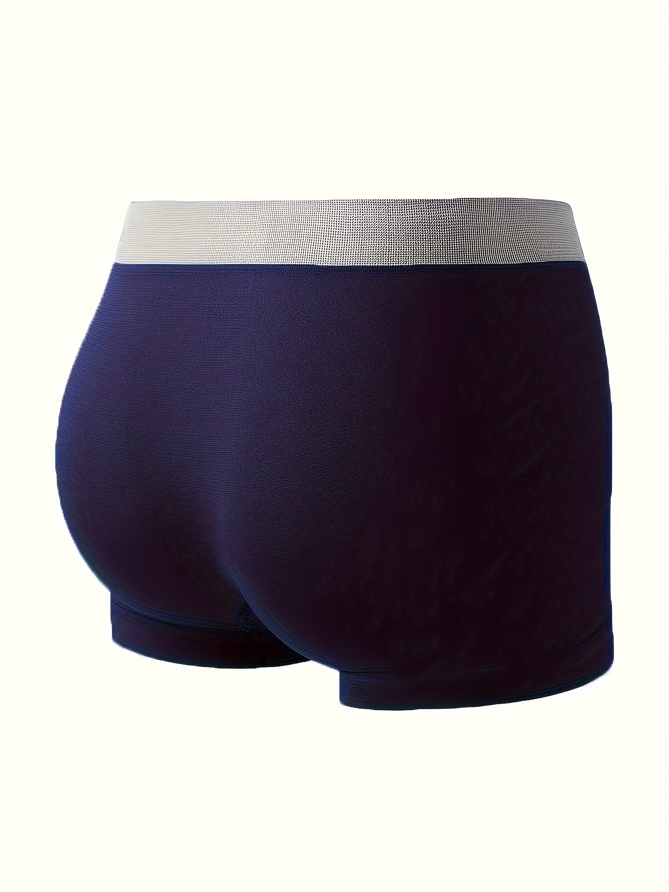 3 unids hombres 'hombres' de impresión sin costuras transpirable Comfy High Stretch Boxer Briefs Shorts, ropa interior de los hombres, adecuado para S \ u002FM \ u002FL tamaño