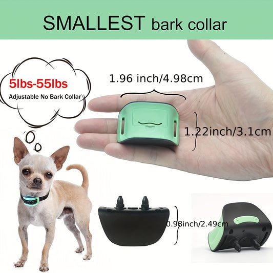 Anti-Bark Collar for Small and Medium Dogs - Gentle and Effective Solution for Excessive Barking