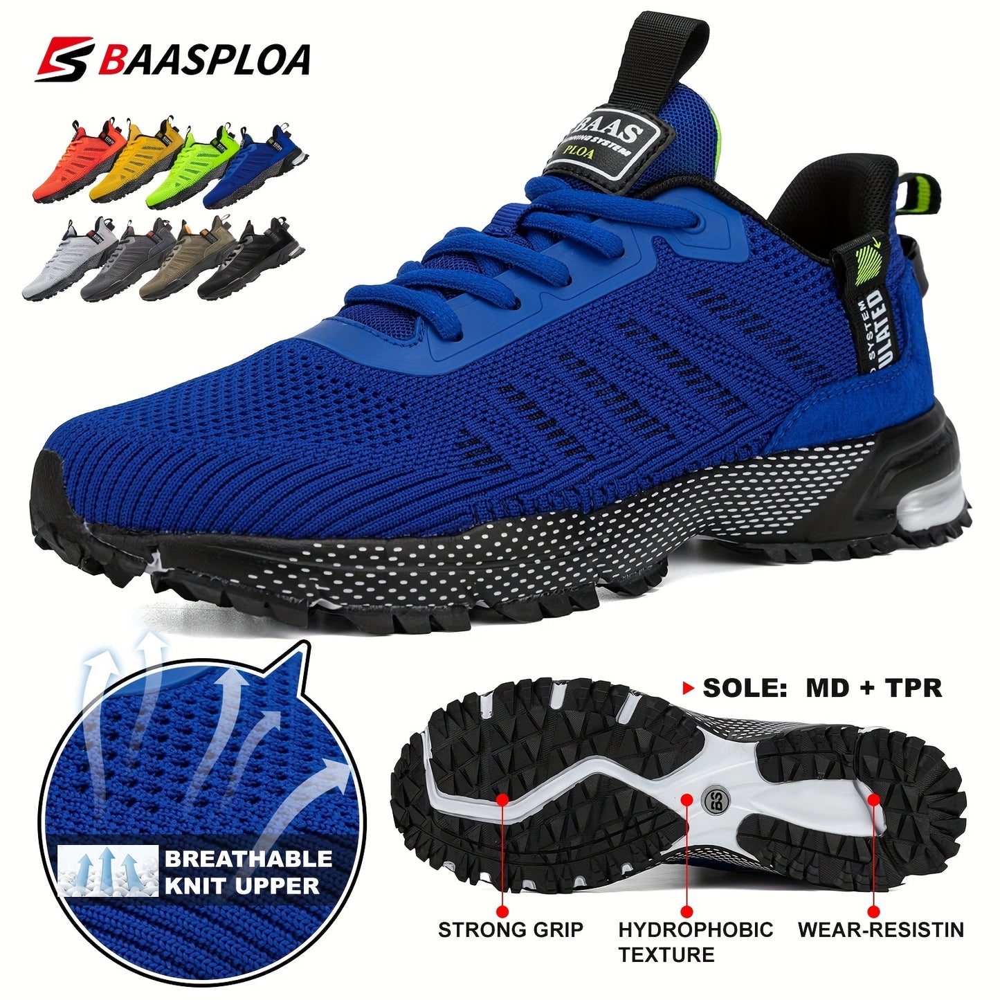 Zapatillas de deporte con cordones para hombre-Zapatillas deportivas-Resistente al desgaste y transpirable-Correr Baloncesto Entrenamiento Gimnasio, para Halloween