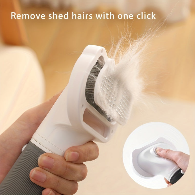 Quiet Pet Grooming Dryer With Comb Brush For Grooming Dogs, Cats, And Kittens - Fast Drying And Gentle On Fur