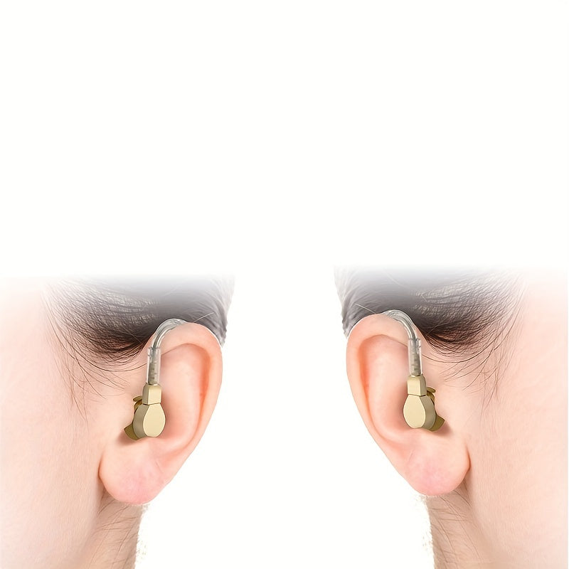 Elderly  Double-ear Battery Type Hearing Aid Can Not Hear Can Not Hear The Sound To Be Available