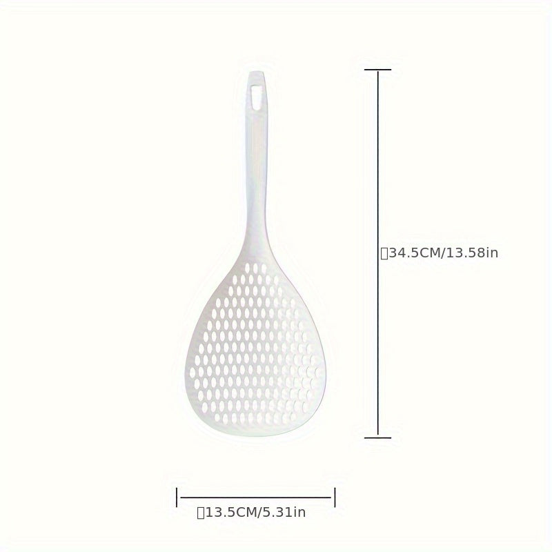 1pc Pot Strainer And Pasta Strainer - Adjustable Silicone Clip On Strainer For Pots, Pans, And Bowls - Kitchen Colander, Kitchen Gadgets, Noodle Strainer, Food Strainer - Gray