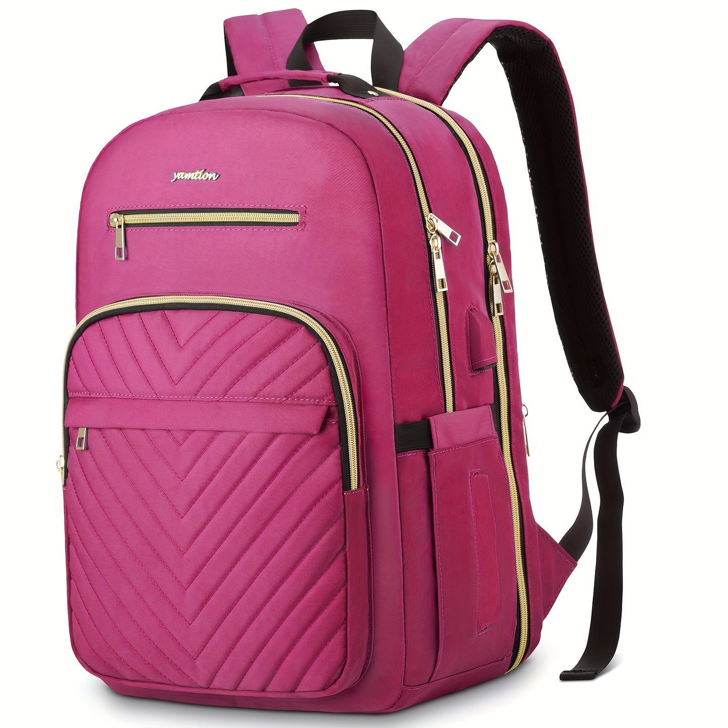 Trendy Wave geste ppter Rucksack, Laptop-Rucksack mit großer Kapazität, perfekter Frauen-Rucksack für Freizeit reisen, Arbeit, Schul pendeln, Schult asche, Bücher tasche