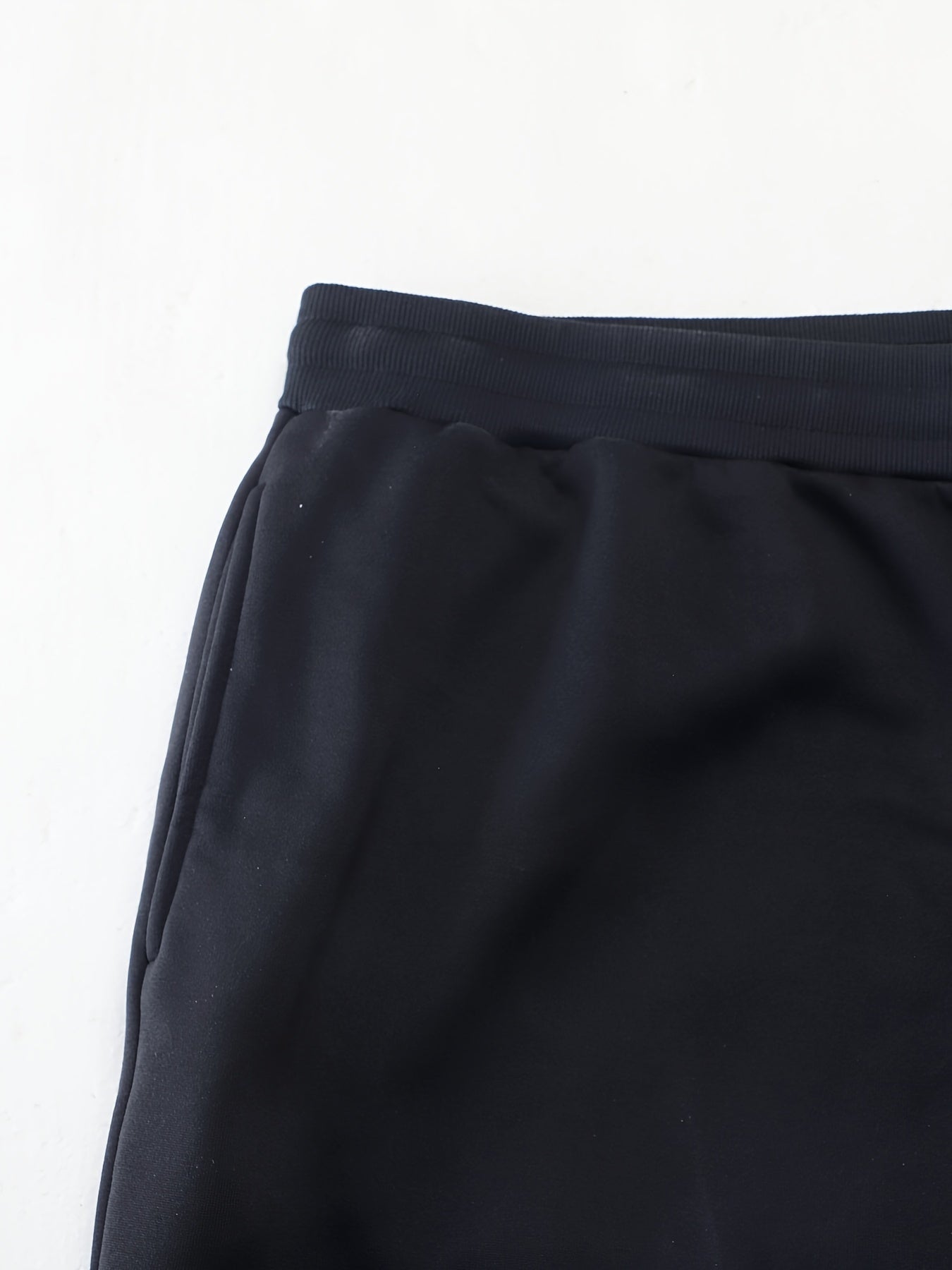 Plus la taille des hommes solide pantalons de survêtement printemps automne hiver joggers, vêtements pour hommes