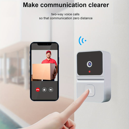 Smart Video Doorbell, Two-way Audio, HD Video, Motion And Chime App Alerts And App Enabled Wired Or Wire-free Easy Install
