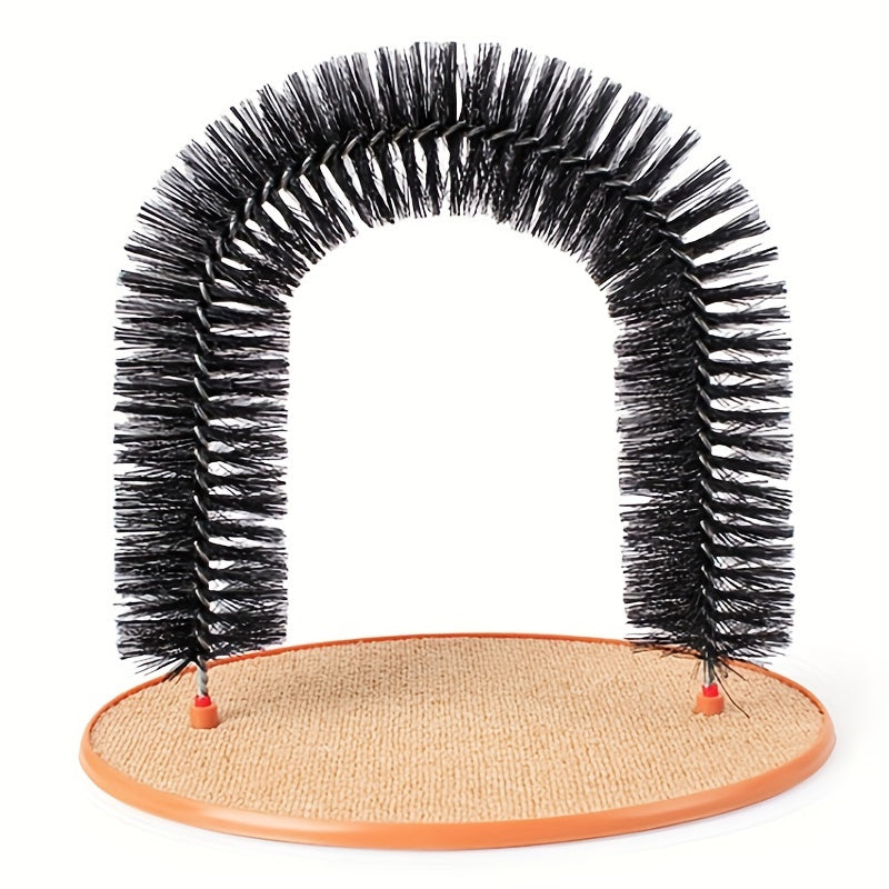 Cat Arch Self Groomer &amp; Massger tout en un: prenez soin de votre félin avec une brosse de massage et de toilettage!