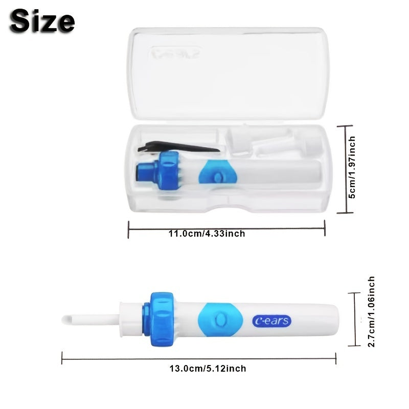 1pc Electric Ear Suction Device, Soft Head Ear Cleaner