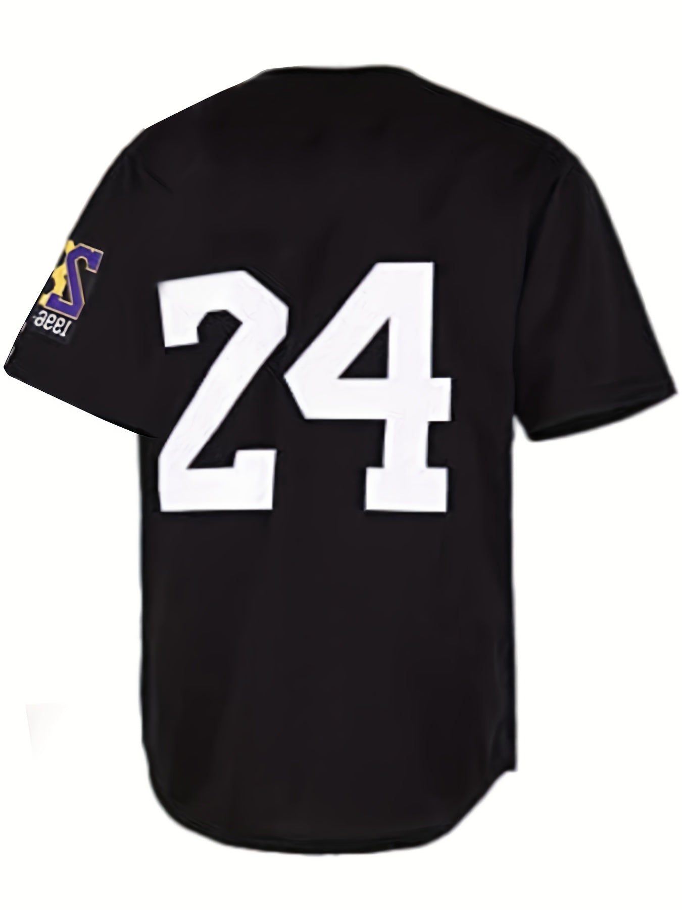 Plus Size Men's And Women's Baseball Tops, \