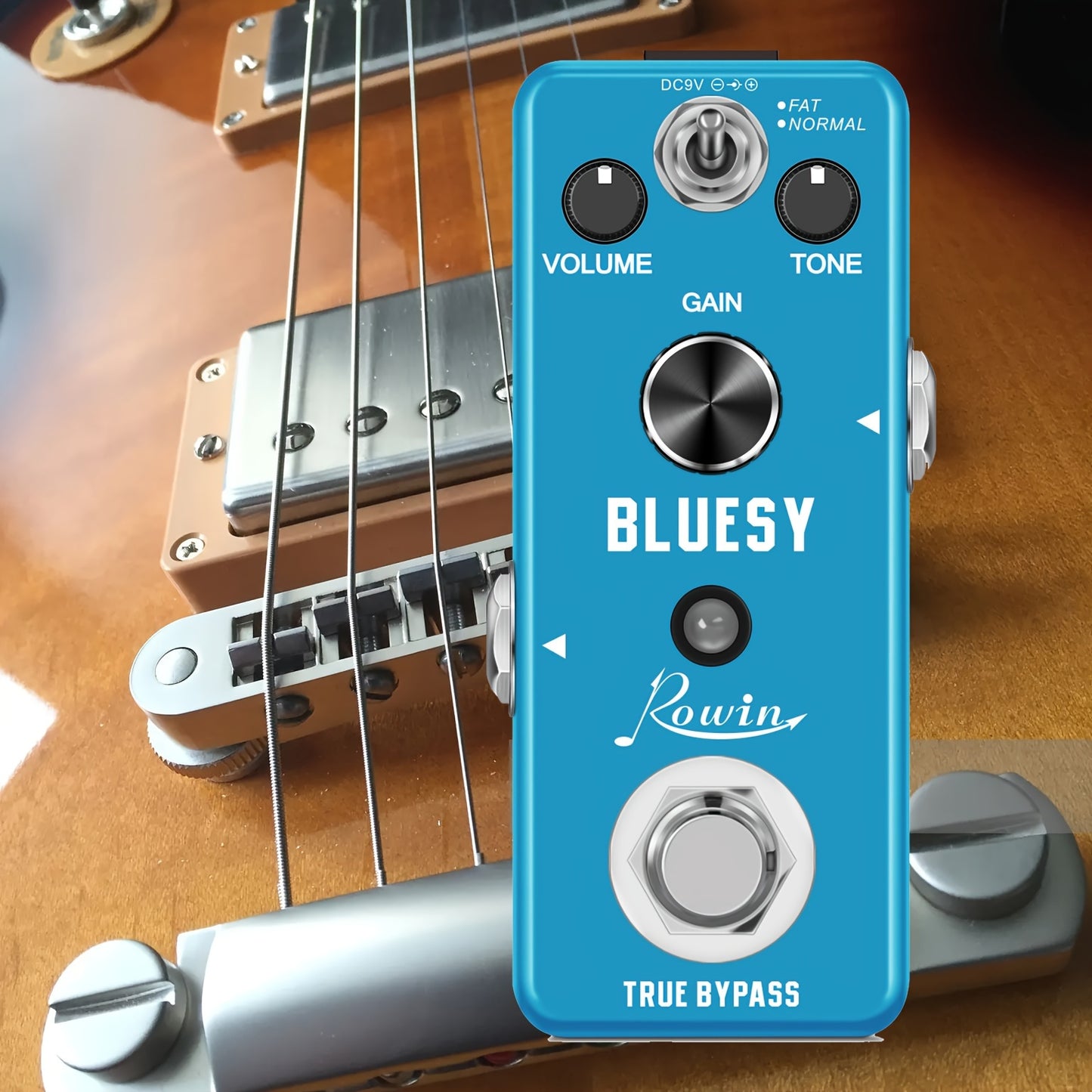 E-Gitarre \ u002FElectric Bass-Effekte Klassische Blues Überlastung effekt Pedal Bluesy Overdrive Pedal