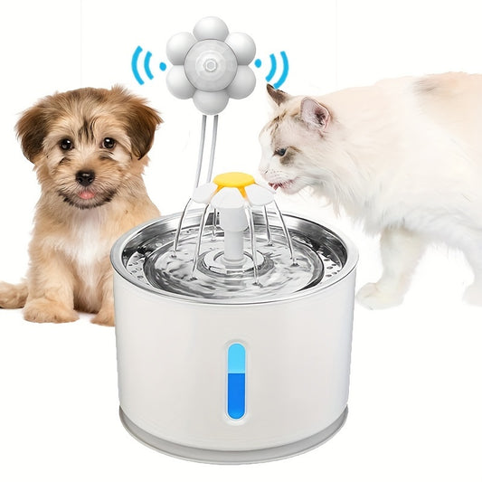 1pc Cat Water Fountain Motion Sensor Switch Pet Fountain Automatic Start Stop Save Energy For Cat Drinking Supplies (Compatible For Restricted Water Fountain)