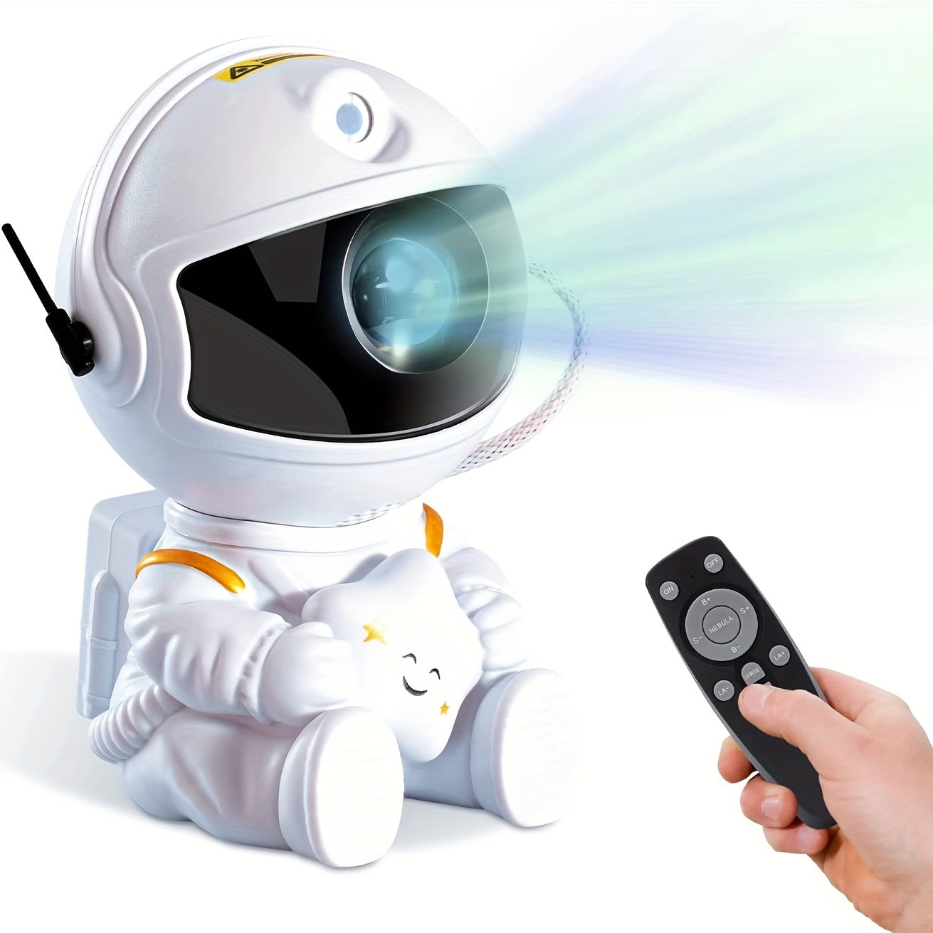 1pc Astronaut Sky Projector Night Light, Party Atmosphere Light For Ceiling Decoration Game Room Bedroom