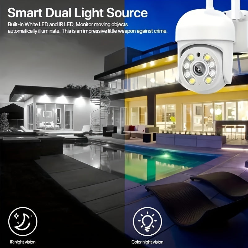 2mp hd wifi câmera ip segurança ao ar livre cor visão noturna 2mp câmeras de vigilância de vídeo sem fio inteligente detecção humana icsee