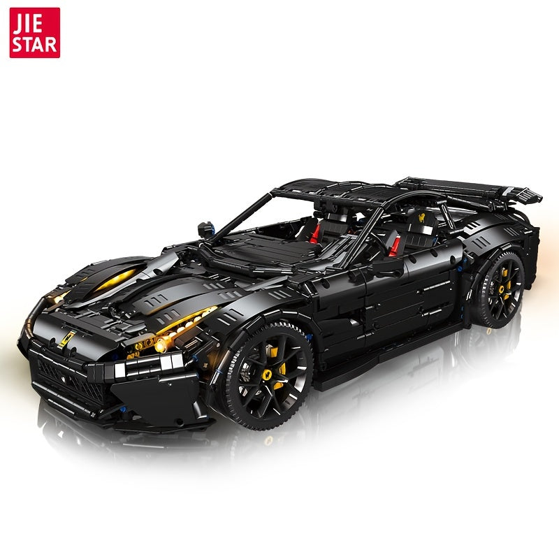 3097pcs Assembled Building Blocks Toys, City F12 Car Model, Creative Racing Sports Car Toys, Gift For Sports Car Lovers