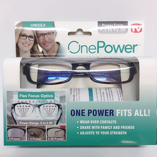 Auto-zoom Presbyopic Glasses Auto-focus One Power Readers Can Be Used For +0.5-+2.5 , ideal choice for gifts