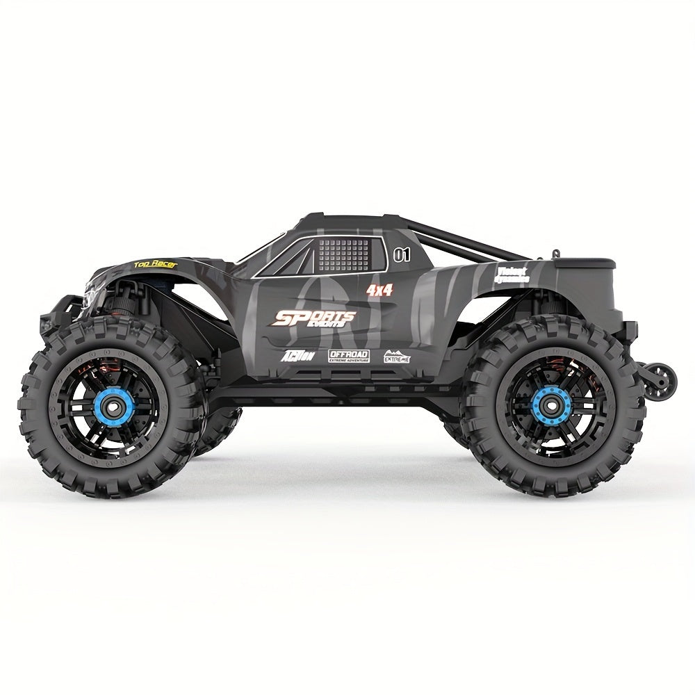 1\u002F10 Fast RC Car,45km\u002Fh High-Speed Electric Off-Road RC Truck, All Terrain Monster Truck,4WD Remote Control Car