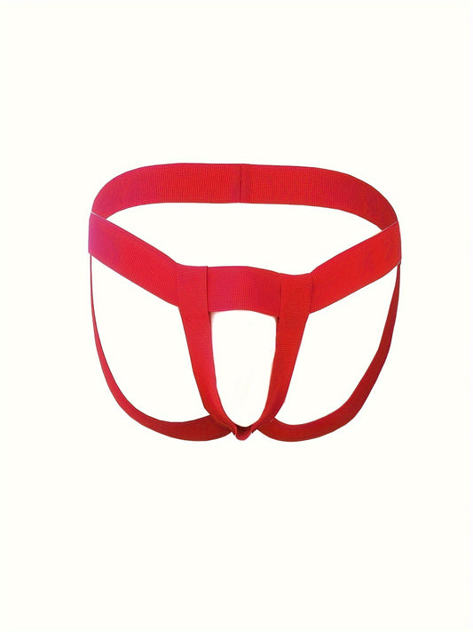 Crotchless Jockstrap With O Ring - erotic Sexy Men's Underwear For Clubwear And Valentine's Day