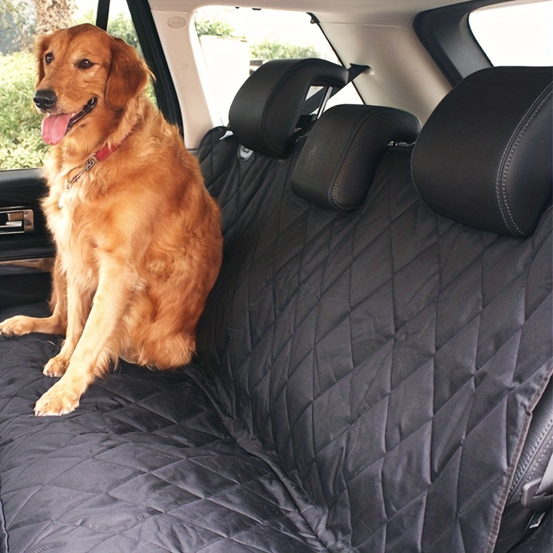 Waterproof Oxford Cloth Car Pet Mat - Anti-Dirt Dog Mat for Clean and Comfortable Car Rides