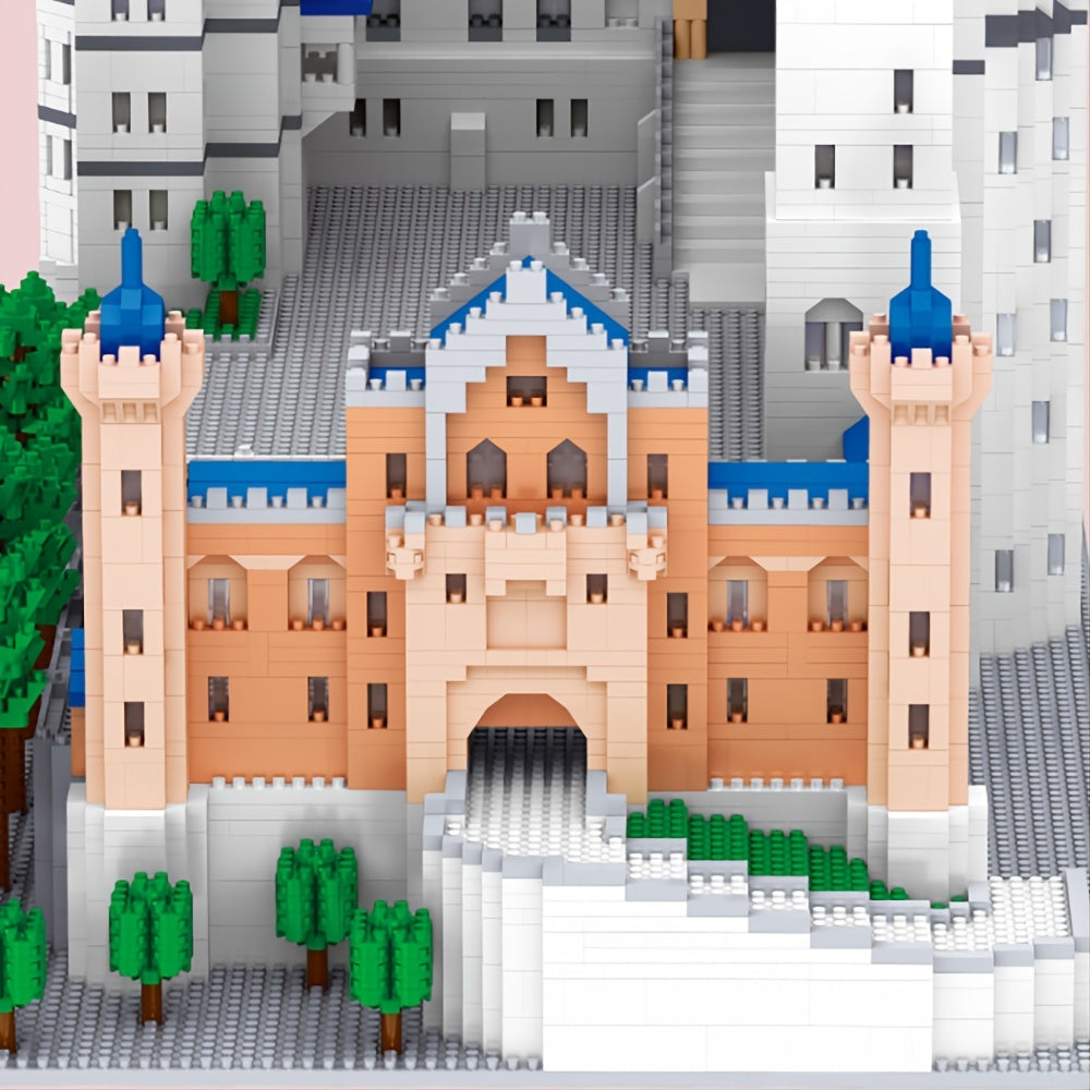 1 Set 11810pcs Castle Model Building Block Toys, Mini Building Blocks Toys, Architectural Model Toys, Educational Toy