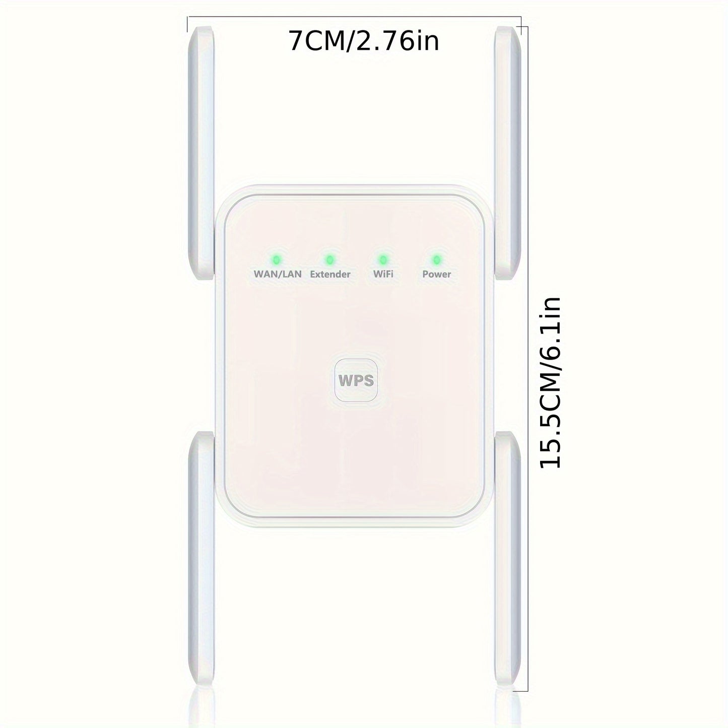 2023 Newest WiFi Extender\u002FRepeater, Covers Up To 9860 Sq.ft And 60 Devices, Internet Booster - With Ethernet Port, Quick Setup, Home Wireless Signal Booster