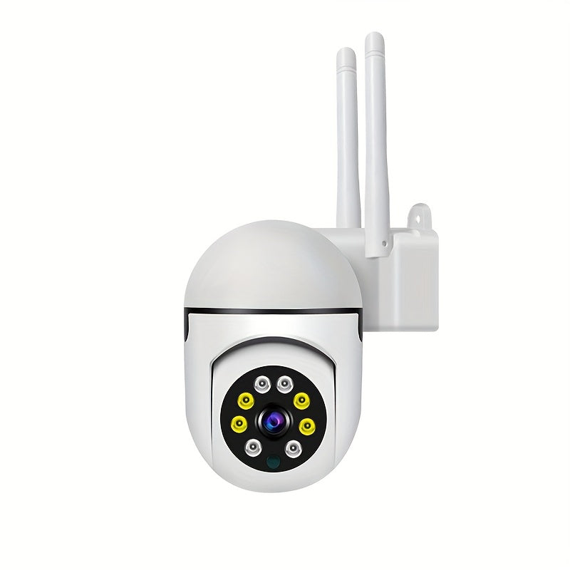 2.4GHz HD Camera, 3MP High-definition Wireless WiFi Camera, 1080p Home Outdoor Safety Camera, With Two-way Communication, Mobile Detection, 360 ° Rotation, Home Safety High-definition Infrared Night Vision Camera, Baby, Elderly, And Pet Monitor