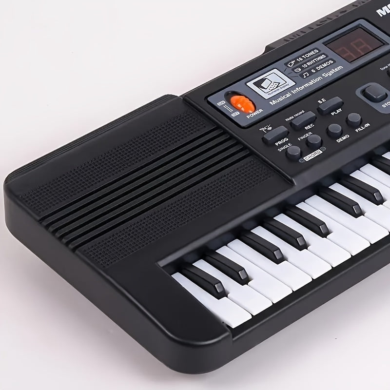 61 teclas de resposta ao toque teclado elétrico, teclado oriental, brinquedos musicais de piano de órgão eletrônico, presente de Natal e Halloween, presente de Ação de Graças