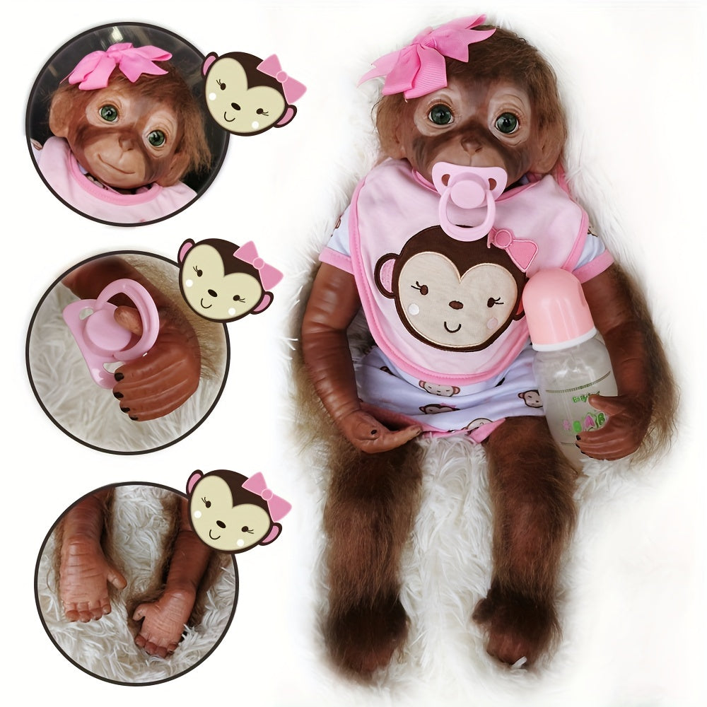 20 Zoll hand gefertigte niedliche Reborn Baby Puppen-Soft Touch Realistische Kleinkind Puppen, Geburtstags geschenke, Halloween \ u002FThanksgiving Day \ u002FWeihnachts geschenk