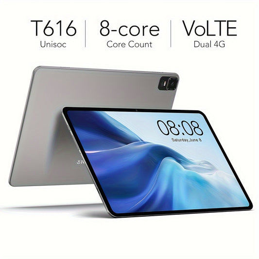 Teclast T50 Tablet PC 11 Pouces 2K TDDI Entièrement Laminé T616 8-Core 8 Go de RAM 256 Go ROM Avec 1 To Extension, LTE Support Double SIM Android 13 Tablette 7500mAh Batterie 18W PD Charge Rapide Google GMS Certifié Wi-Fi Tablette, 8MP 20MP Caméras Arrièr