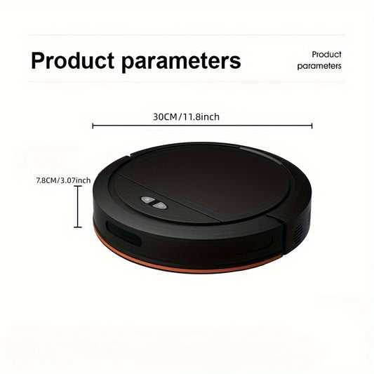 1pc, Smart Robot Vacuum Cleaner Home Sweeping Robot, Mopping Robot Vacuum Cleaner, Automatic Floor Scrubbing Machine With Super Strong Suction, Intelligent Automatic Retrieval And Charging APP, A Good Helper For Controlling Home Floor Care